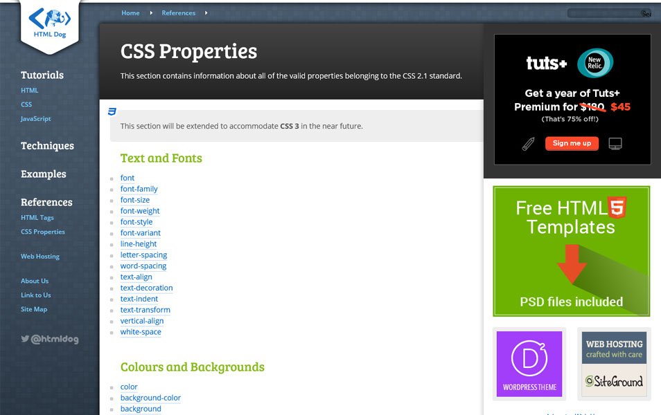 CSS-Properties-List